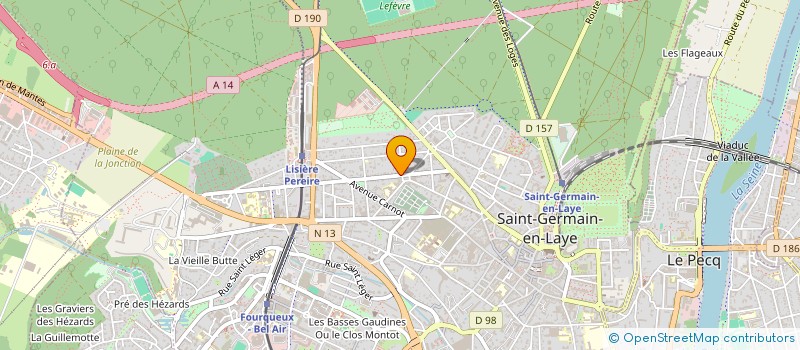 localisation de l'entreprise ARPALIANGEAS  SAINT-GERMAIN-EN-LAYE