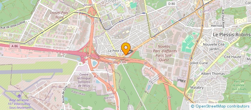 localisation de l'entreprise ARPALICE à CLAMART