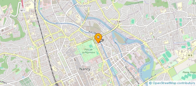 localisation de l'entreprise ARPAS  NANCY