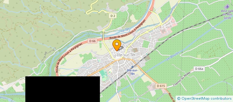 localisation de l'entreprise ARPASSURANCES à ILLE-SUR-TET