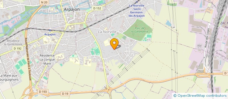 localisation de l'entreprise ARPAVISION à ARPAJON