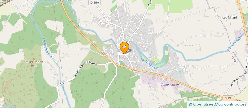 localisation de l'entreprise ARPC  GRANS