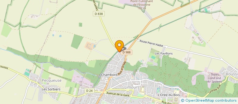 localisation de l'entreprise ARPE ELEMENTAIRE DES CENDRIERES à LIMOURS