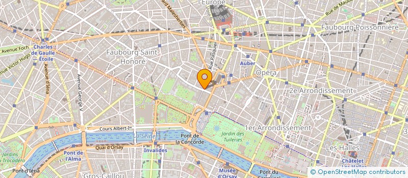 localisation de l'entreprise ARPEGE  PARIS