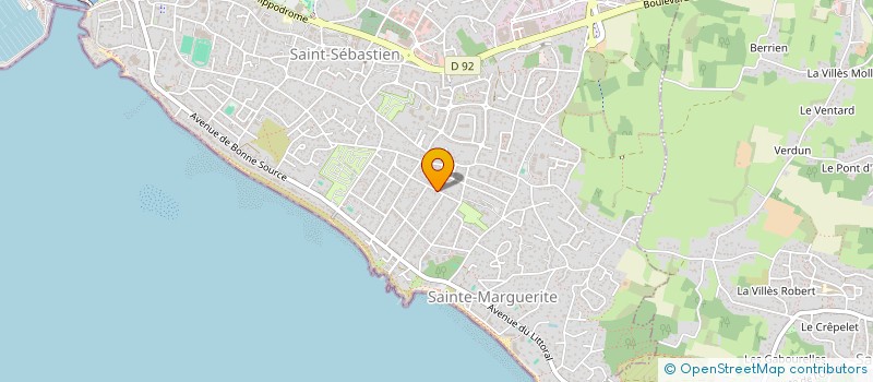 localisation de l'entreprise ARPEGE à PORNICHET