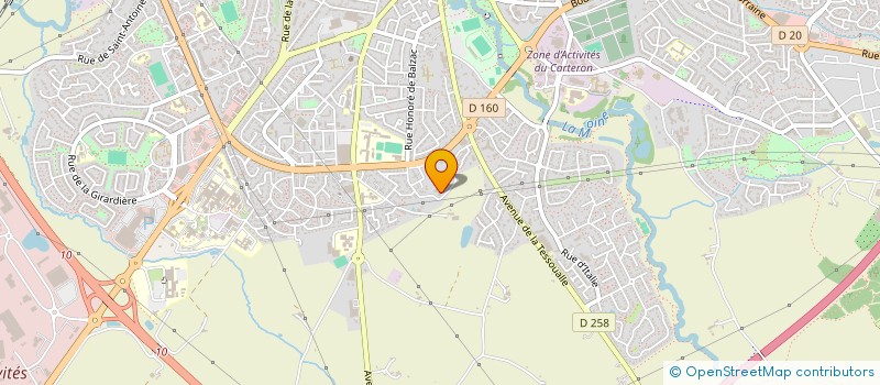 localisation de l'entreprise ARPEGE à CHOLET