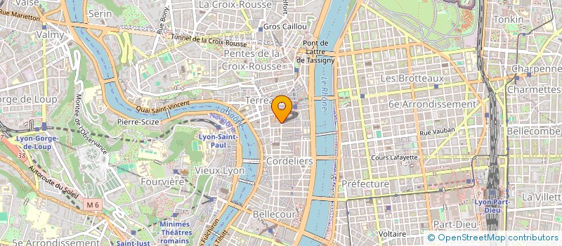 localisation de l'entreprise ARPEGE à LYON