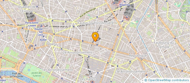 localisation de l'entreprise ARPEGE  PARIS