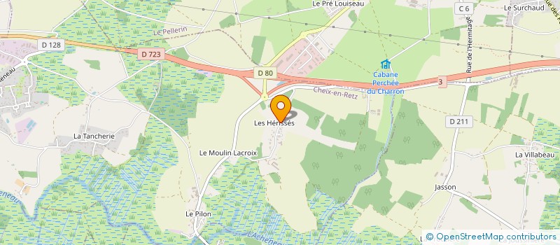 localisation de l'entreprise ARPEGE CAPITAL  CHEIX-EN-RETZ