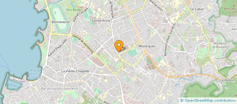 localisation de l'entreprise ARPEGE FINANCEMENTS à MARSEILLE