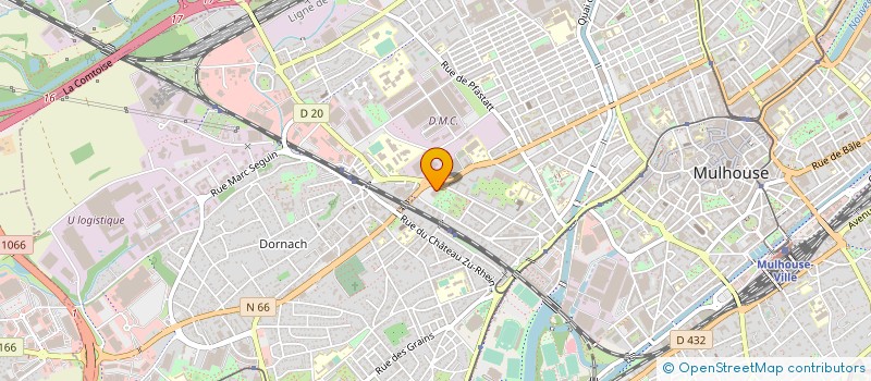 localisation de l'entreprise ARPEGE PREVOYANCE  MULHOUSE