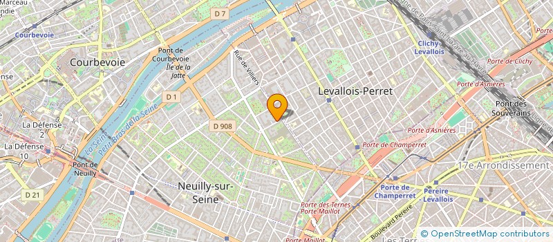 localisation de l'entreprise ARPEGE SCP à NEUILLY-SUR-SEINE