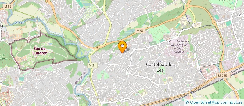 localisation de l'entreprise ARPEGES à CASTELNAU-LE-LEZ