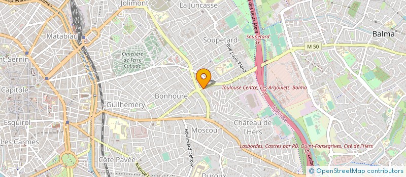 localisation de l'entreprise ARPEGIA VOX  TOULOUSE