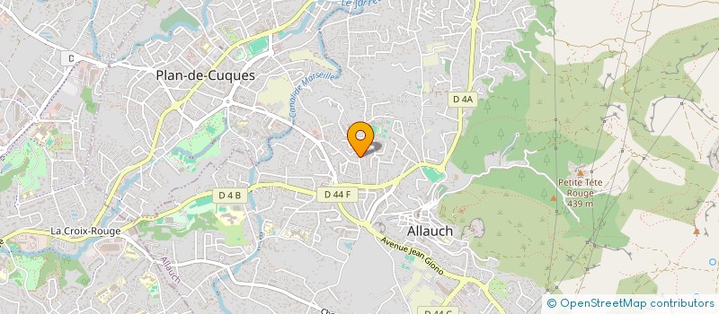 localisation de l'entreprise ARPEHA à ALLAUCH