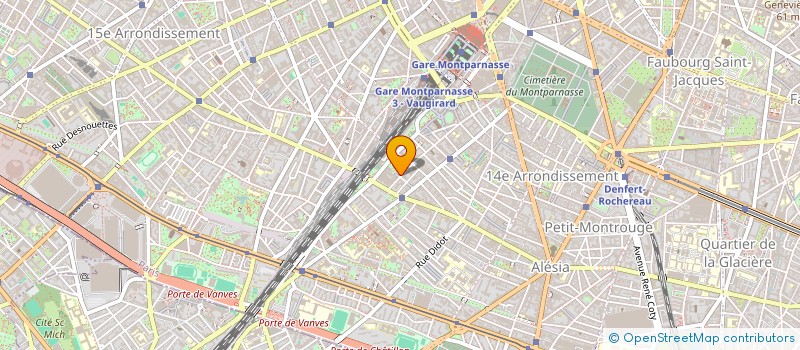 localisation de l'entreprise ARPEJ-14 à PARIS