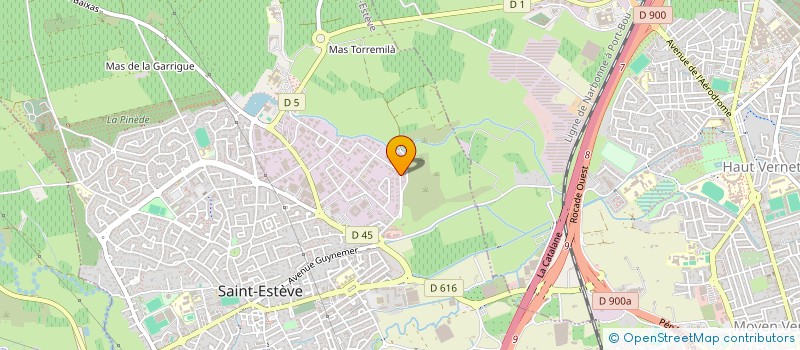 localisation de l'entreprise ARPEL  SAINT-ESTEVE