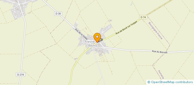 localisation de l'entreprise ARPELLA  BOURGOGNE-FRESNE