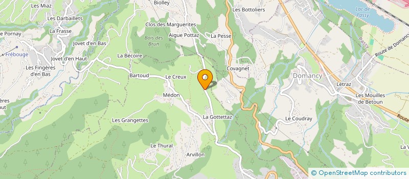 localisation de l'entreprise ARPENAZ  COMBLOUX