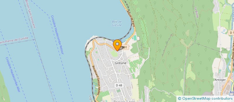 localisation de l'entreprise ARPENGEO  BRISON-SAINT-INNOCENT