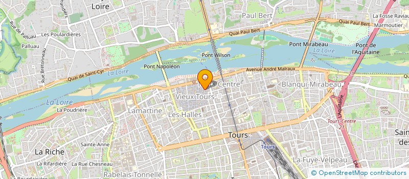 localisation de l'entreprise ARPENT  TOURS