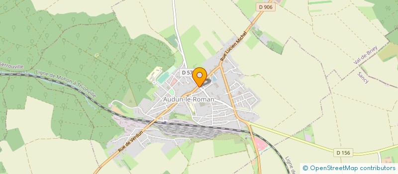 localisation de l'entreprise ARPENT CONSEILS à AUDUN-LE-ROMAN