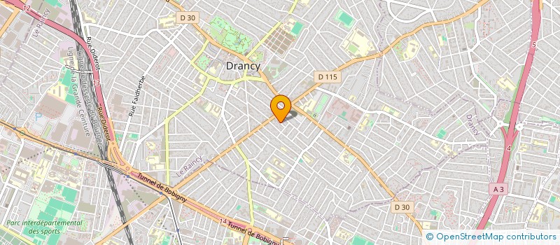 localisation de l'entreprise ARPENT DECO à DRANCY