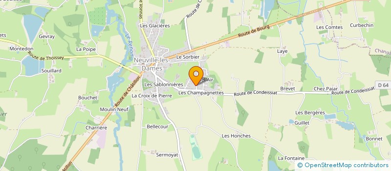 localisation de l'entreprise ARPHANA  NEUVILLE-LES-DAMES