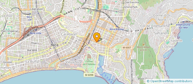 localisation de l'entreprise ARPHEON CAPITAL  NICE