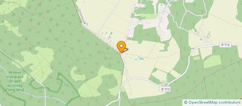 localisation de l'entreprise ARPHODES INFOGRAPHIE  GROSROUVRE