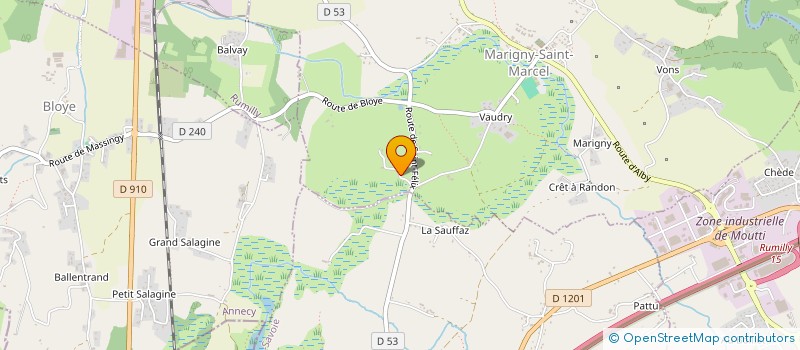 localisation de l'entreprise ARPI TECHNOLOGY  VILLAZ