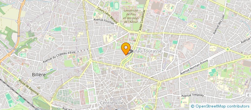 localisation de l'entreprise ARPI2K à PAU