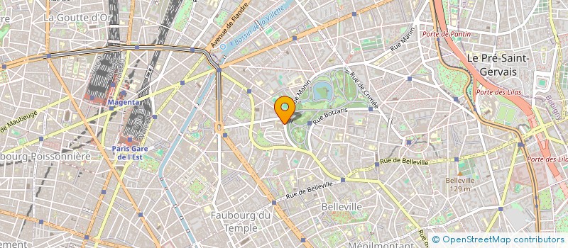 localisation de l'entreprise ARPID  PARIS