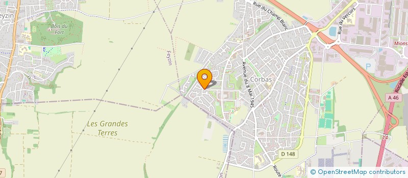 localisation de l'entreprise ARPIMMO à CORBAS