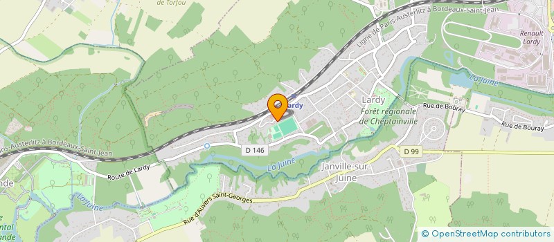 localisation de l'entreprise ARPIN EXPERTISES à LARDY