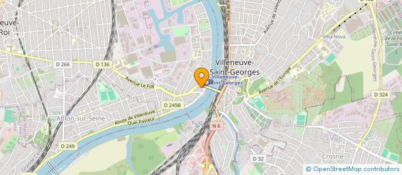 localisation de l'entreprise ARPINO MAINVILLE  VILLENEUVE-LE-ROI