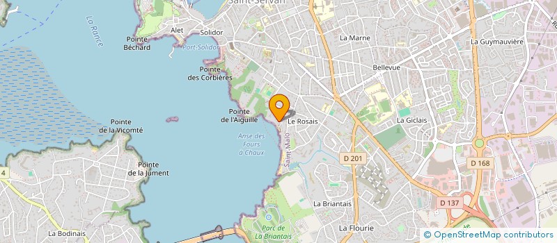 localisation de l'entreprise ARPIXA  SAINT-MALO