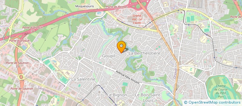 localisation de l'entreprise ARPJ SAINTE-LUCE-SUR-LOIRE à ORVAULT