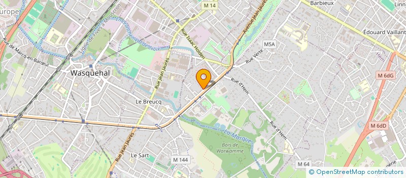 localisation de l'entreprise ARPLAN à CROIX