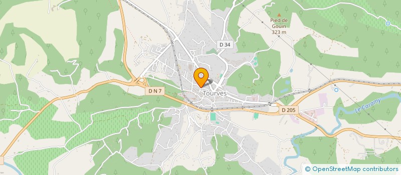 localisation de l'entreprise ARPLASTOC - DEVELOPPEMENT D'ACTIONS ARTISTIQUES à TOURVES