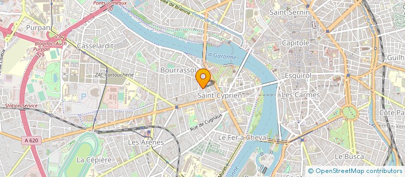 localisation de l'entreprise ARPLEX SARL à TOULOUSE