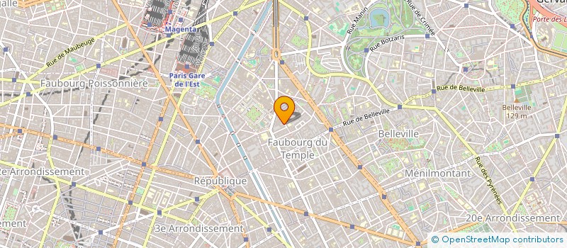 localisation de l'entreprise ARPP  PARIS