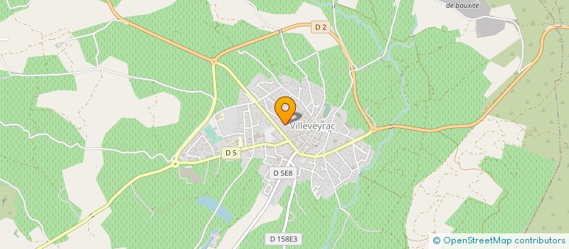 localisation de l'entreprise ARPROTECH à VILLEVEYRAC