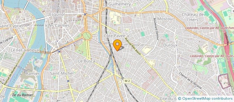 localisation de l'entreprise ARPS à TOULOUSE