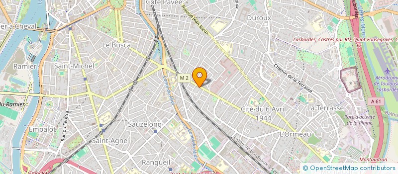 localisation de l'entreprise ARPS  TOULOUSE