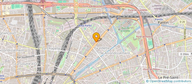 localisation de l'entreprise ARPSCHUINO  PARIS