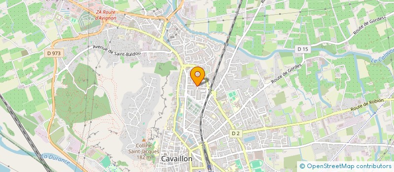 localisation de l'entreprise ARQ ASSO REHABIL DES QUARTIERS  CAVAILLON