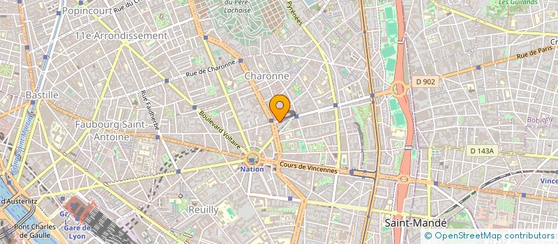 localisation de l'entreprise ARQADIA  PARIS