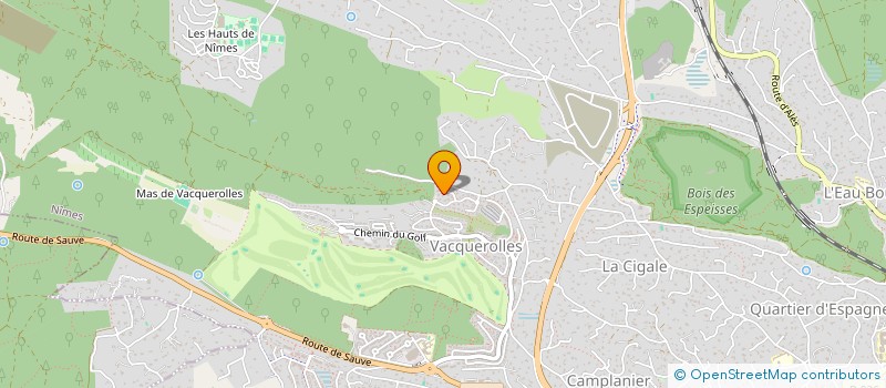 localisation de l'entreprise ARQUE GESTION  NIMES