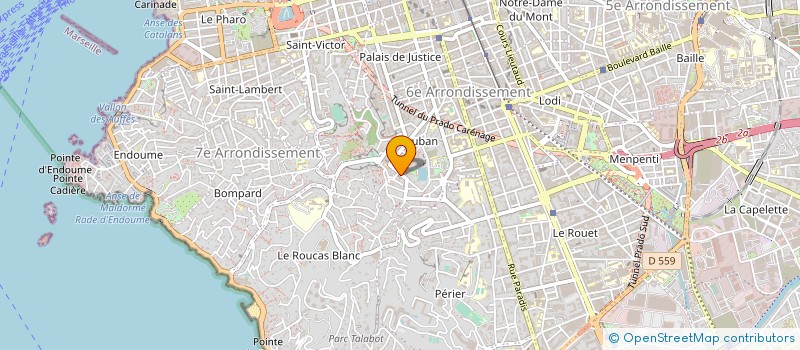 localisation de l'entreprise ARQUERO BRIGITTE ET OUARET DJAMEL à MARSEILLE